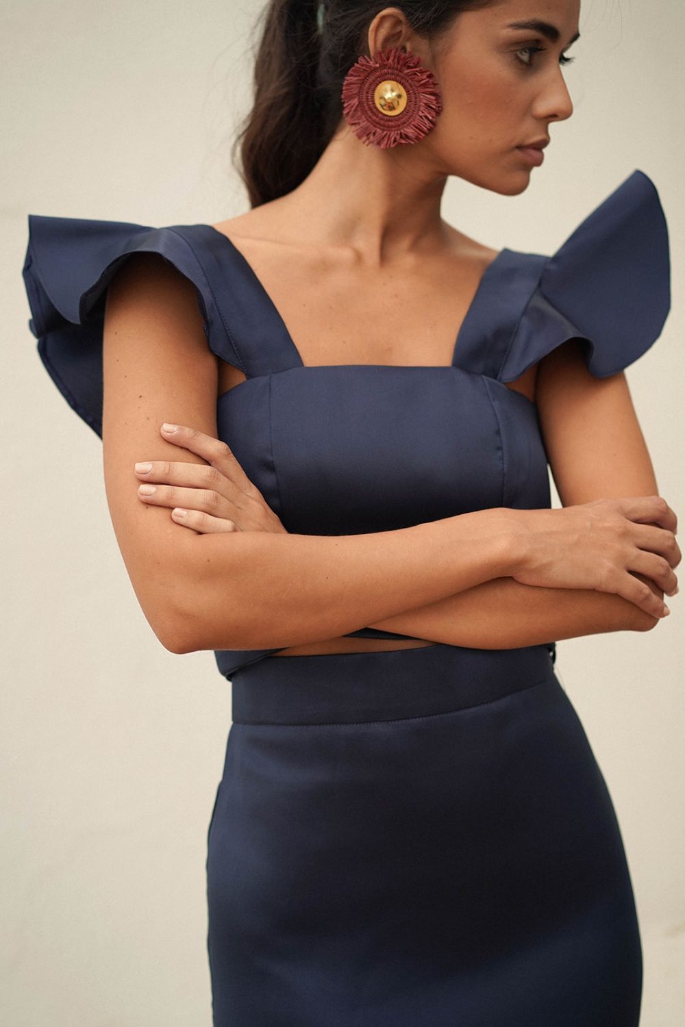 Top Dalia Azul Marino - Imagen 4