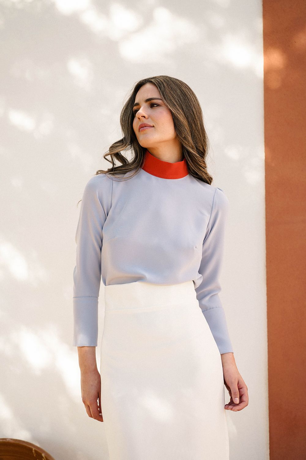 Top Noa Lavanda Cuello Caldera - Imagen 3