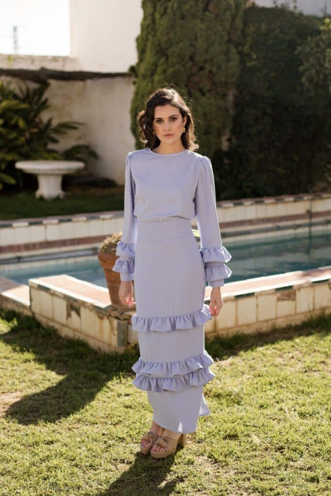 Falda Candela Lavanda