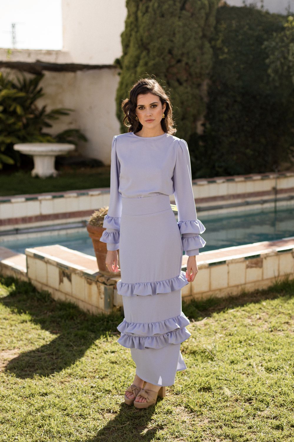 Falda Candela Lavanda