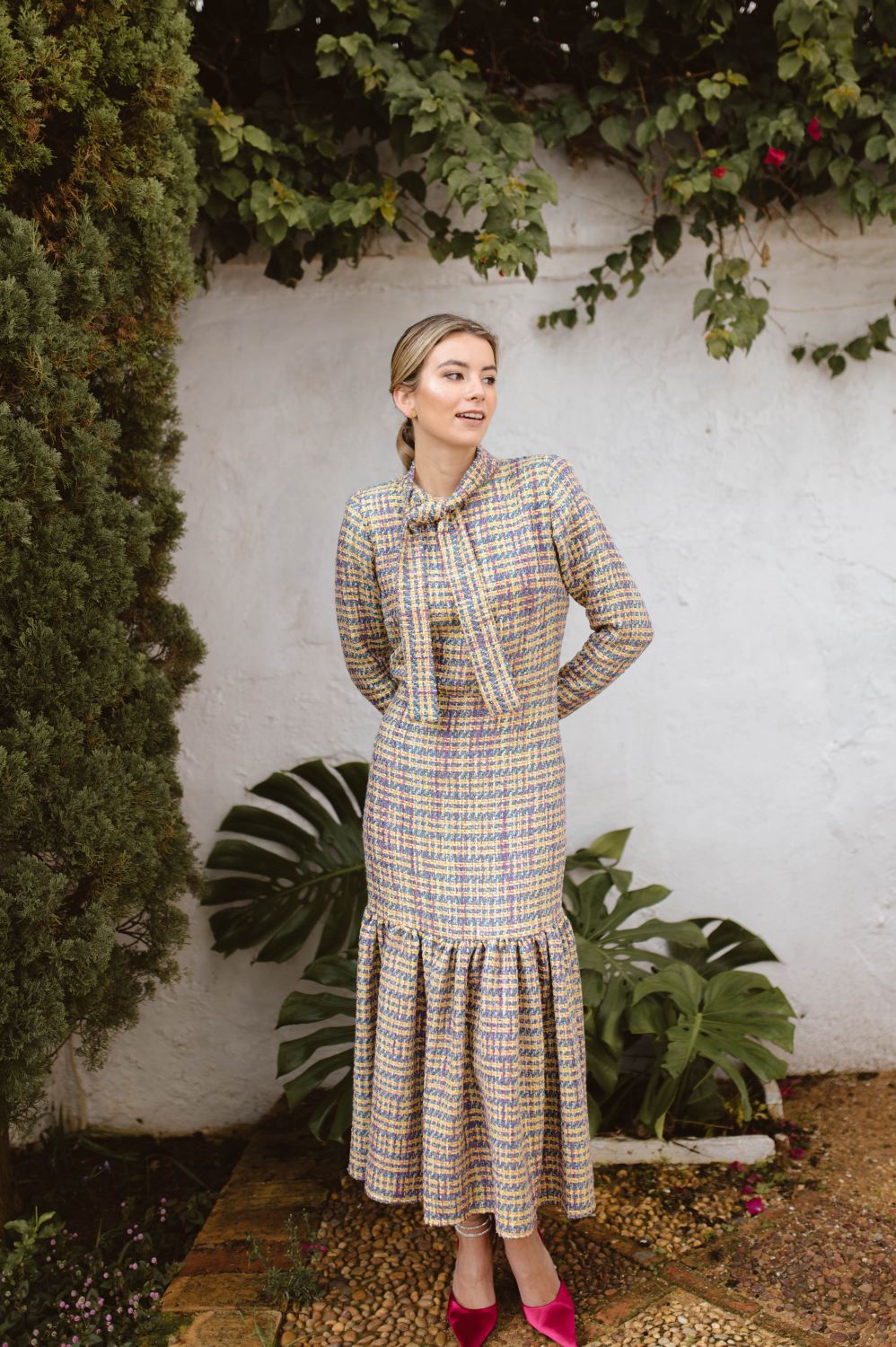 Vestido Rebecca Tweed