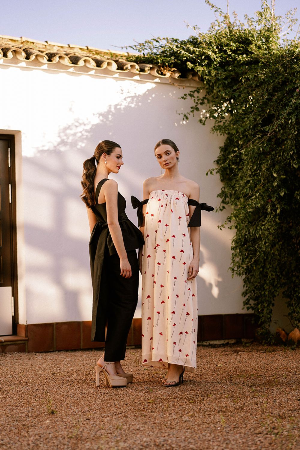 Vestido Deva Lazos Negros - Imagen 4