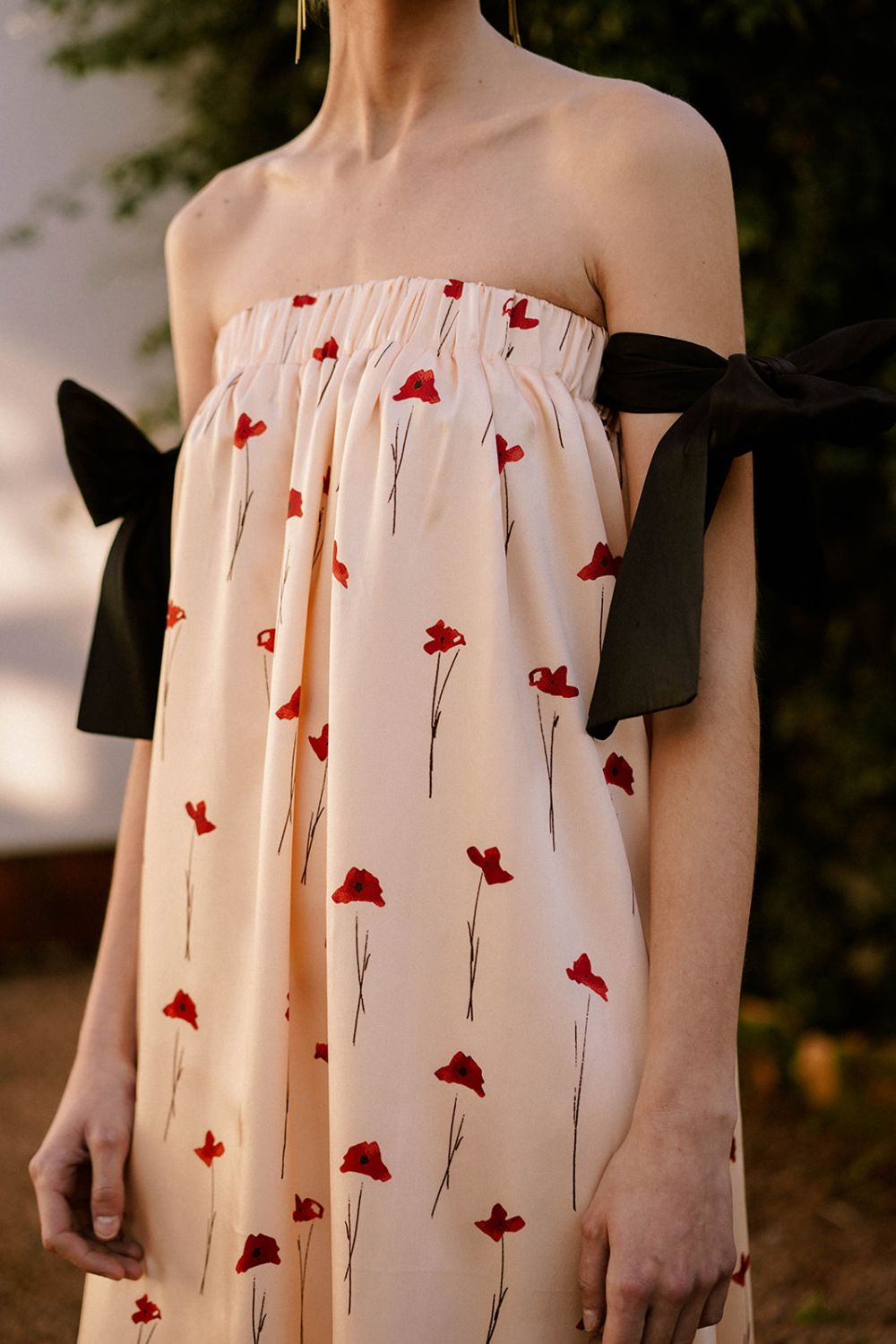 Vestido Deva Lazos Negros - Imagen 5