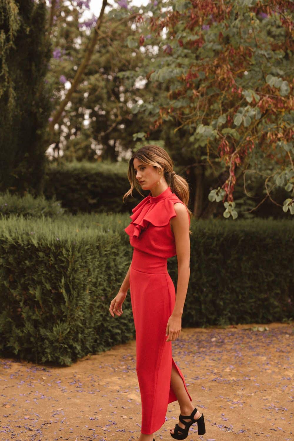 Falda Lola Rojo - Imagen 2