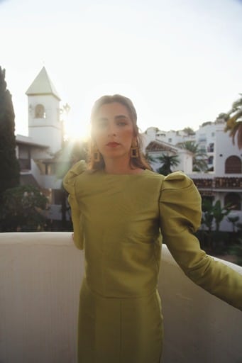 Top Maiori Pistacho Manga Larga - Imagen 2