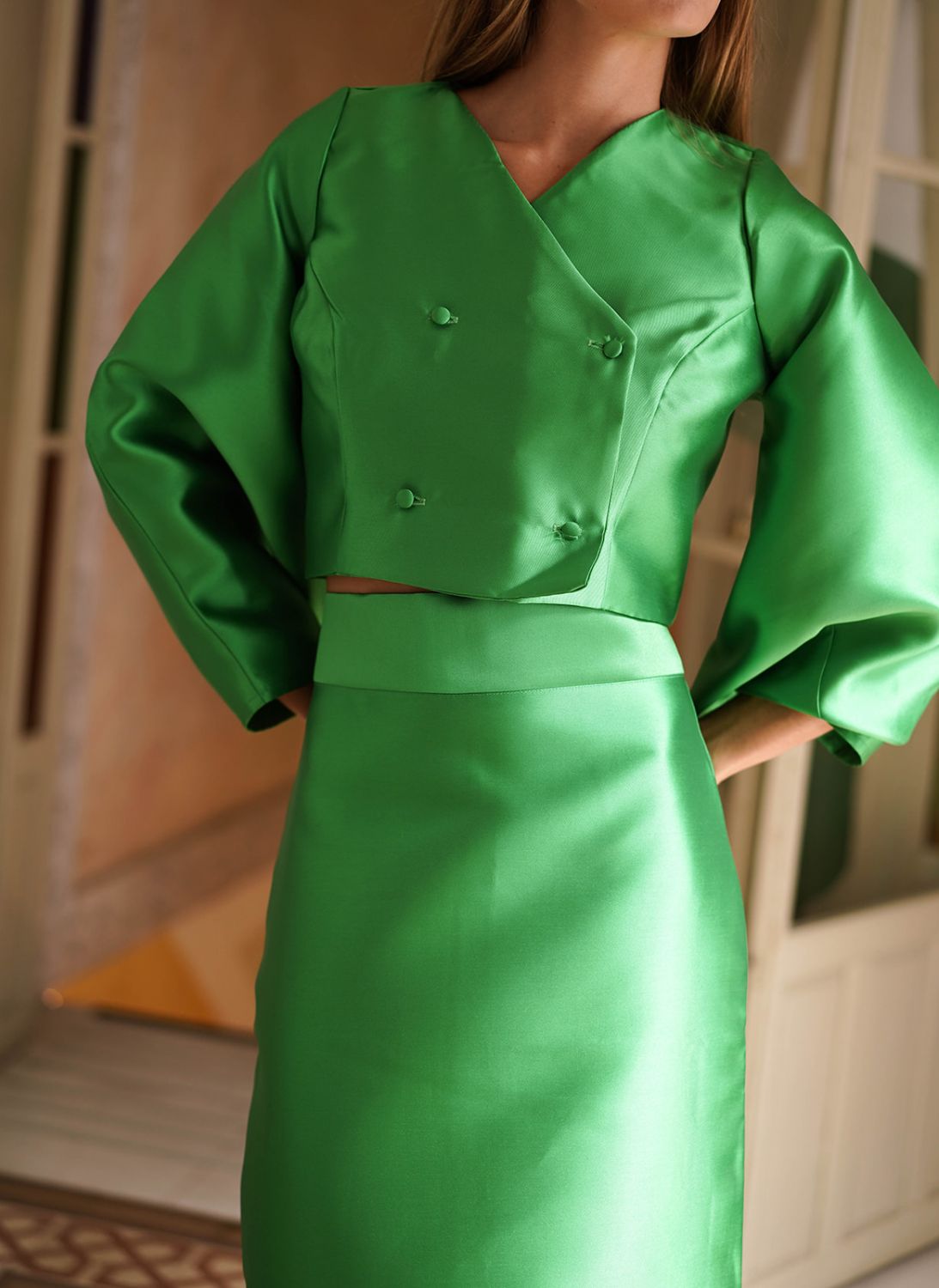 Chaqueta Julie Verde - Imagen 5